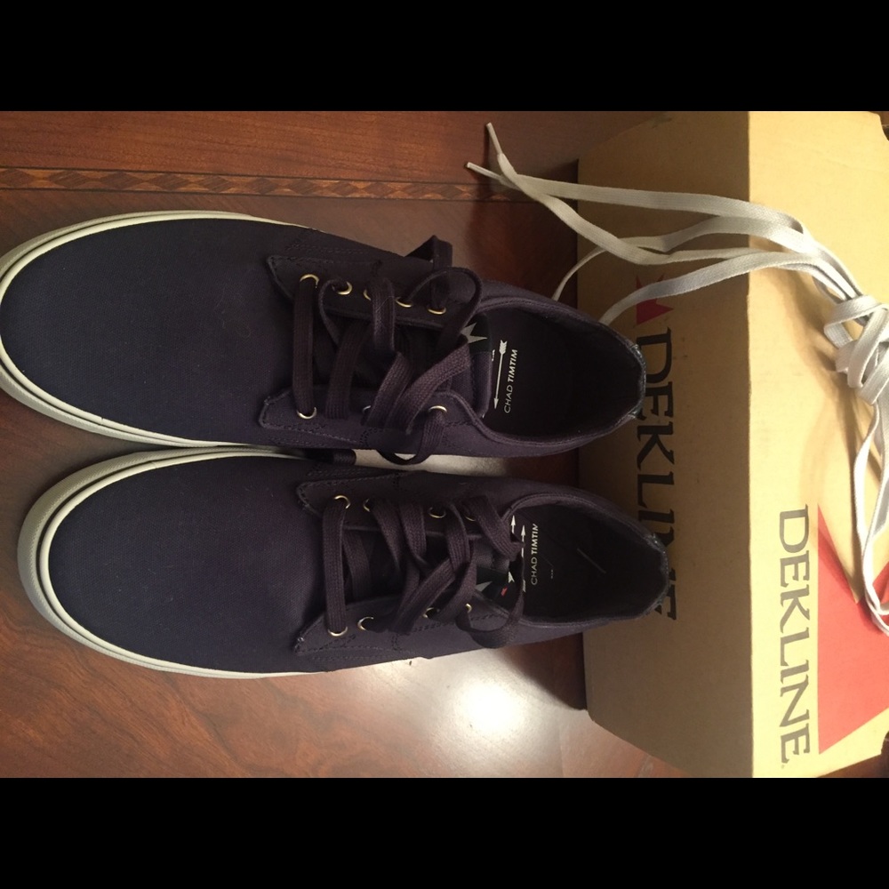 Dekline Navy Blue TimTim sneakers. Size 11.